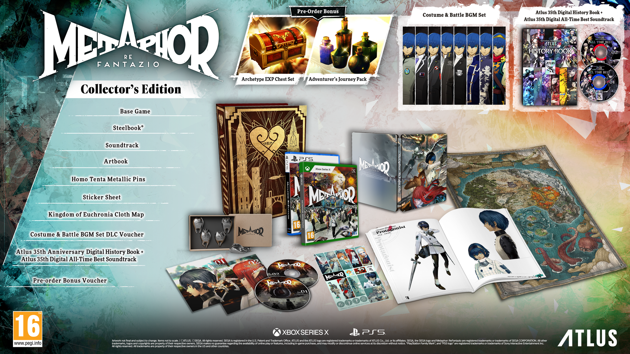 Metaphor: ReFantazio Collector's Edition + Pre-Order Bonus - PS5