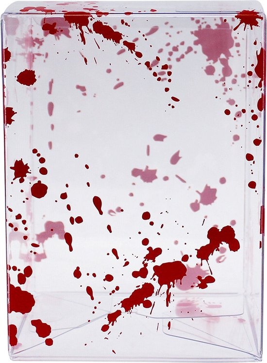 Pop Protector with Blood Splatter – 10 Pieces (10 cm/4 inch) – Protective Case for Funko Pop