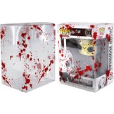 Pop Protector with Blood Splatter – 10 Pieces (10 cm/4 inch) – Protective Case for Funko Pop