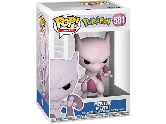 Pop Games: Pokémon - Mewtwo - Funko Pop #581