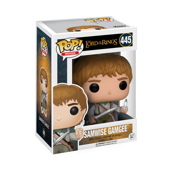 Pop Movies: The Lord of the Rings - Samwise Gamgee (Glow in the Dark) Funko Pop #445