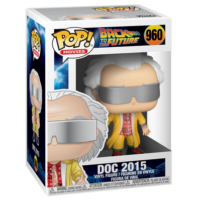 Pop Movies: Back to the Future - Doc 2015 Funko Pop #960