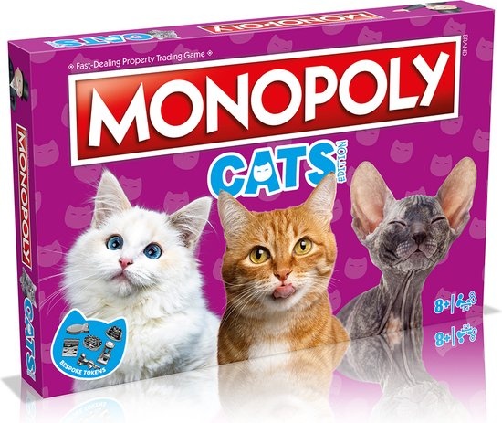 Monopoly - Cats Edition (Engelstalig)
