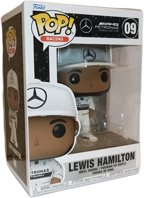 Pop Racing: Lewis Hamilton with Helm Funko Pop #09