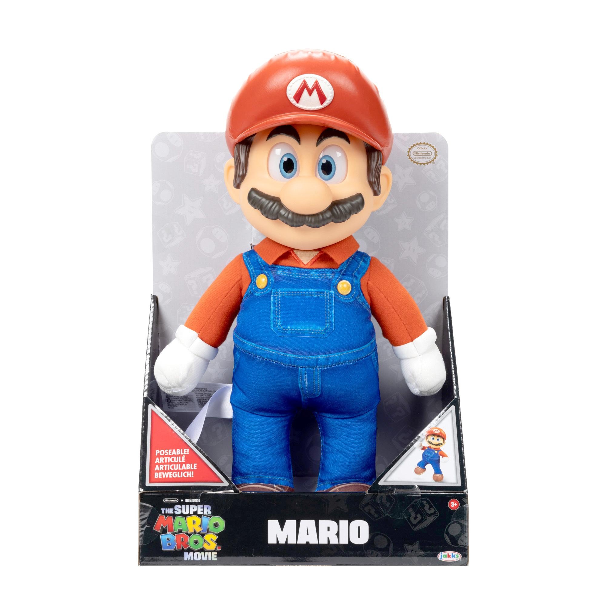 Super Mario Bros Movie – Mario Roto Plush (38 cm)