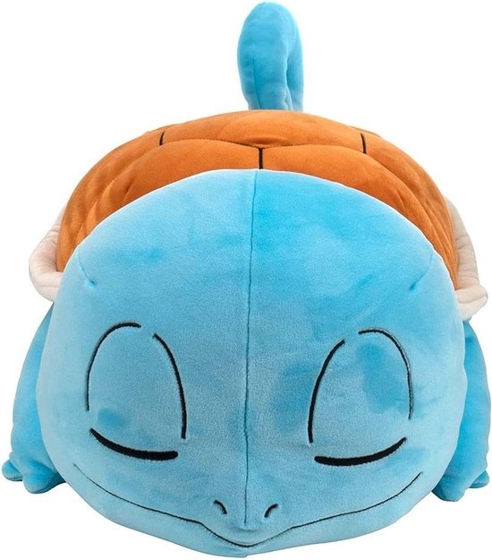 Pokémon Sleeping Squirtle Pluche Knuffel (45cm)
