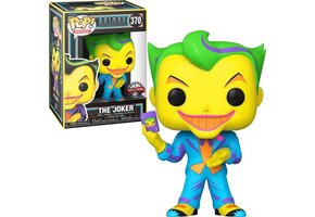Pop Heroes: DC The Joker (Black Light) Funko Pop #370