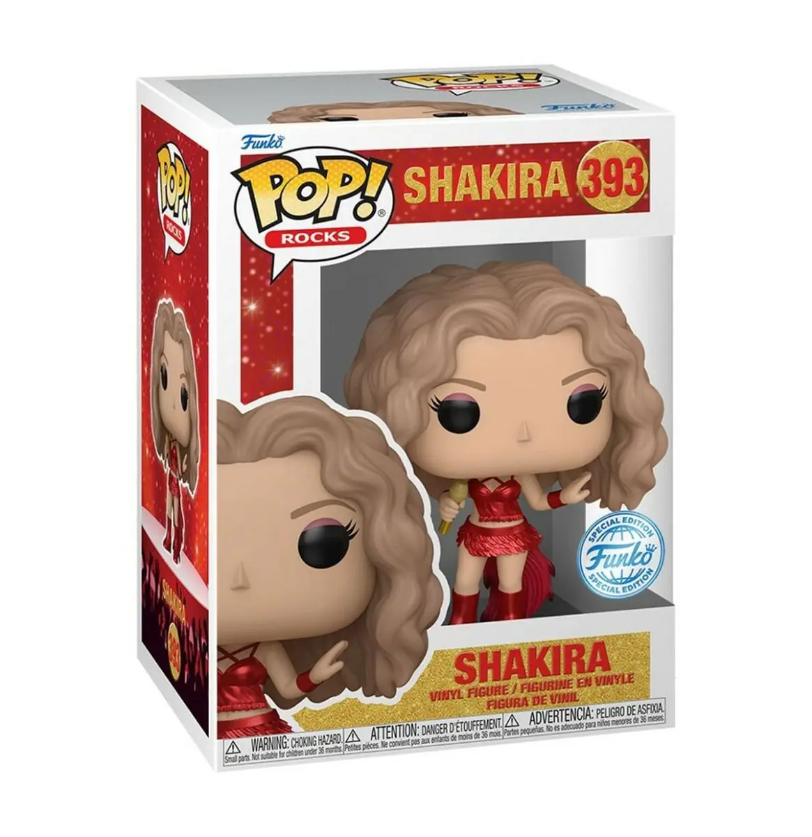 Pop Rocks: Shakira Super Bowl Funko Pop #393