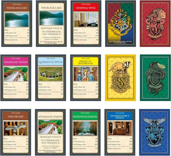 Monopoly – Harry Potter (Englisch)