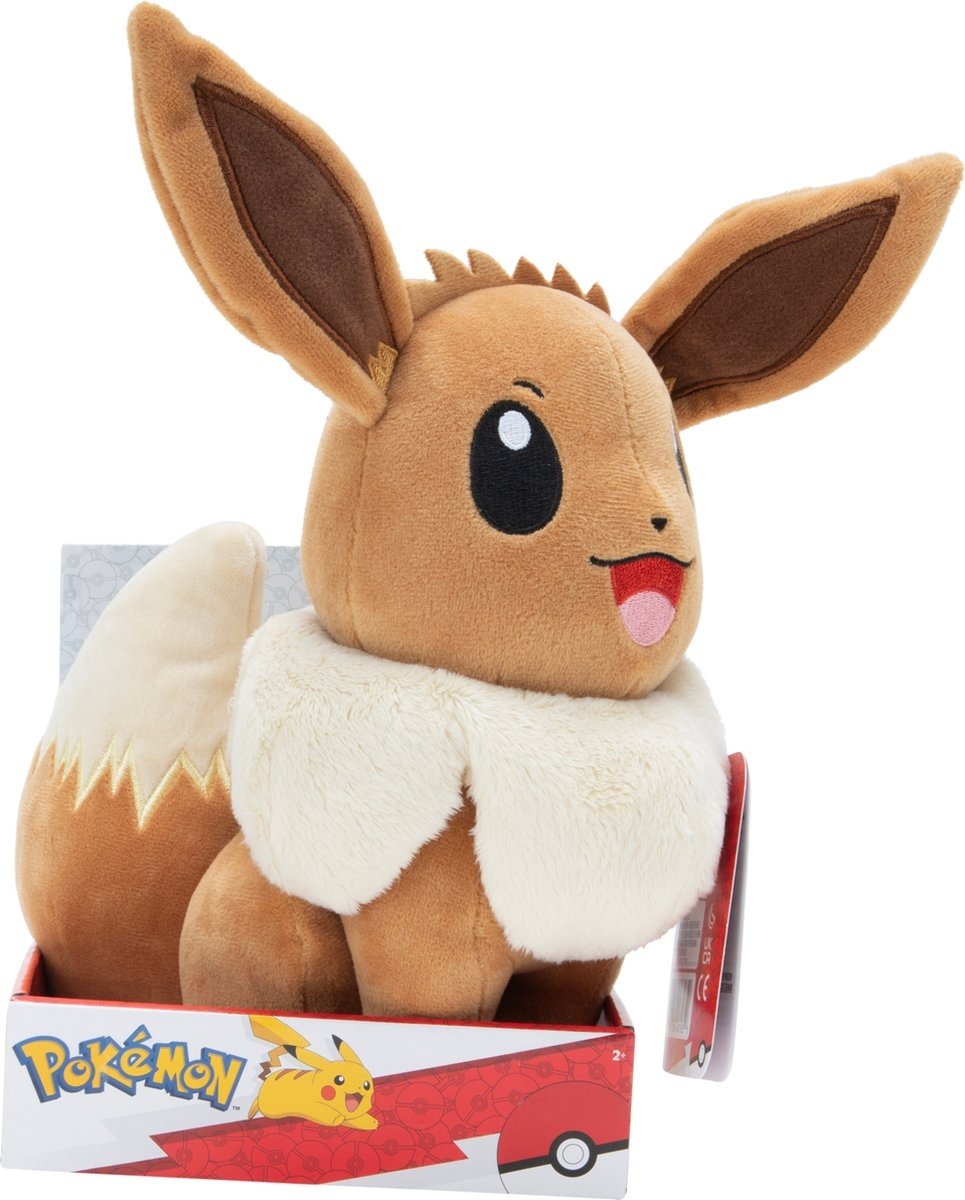 Pokémon Evoli Plüschfigur (25 cm)