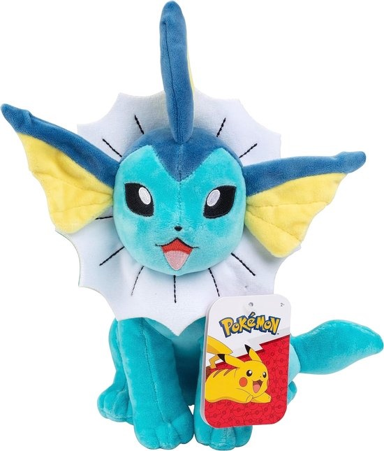 Pokémon Vaporeon Plush (15 cm)