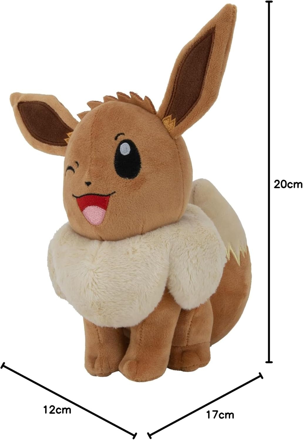 Pokémon Eevee Plush (15 cm)