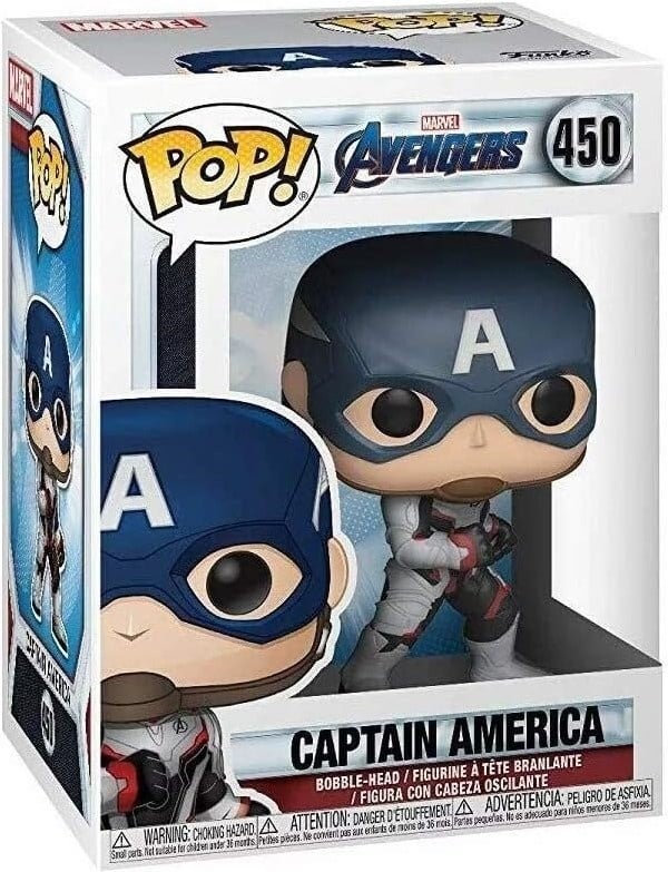 Pop Marvel: Avengers Endgame - Captain America - Funko Pop #450