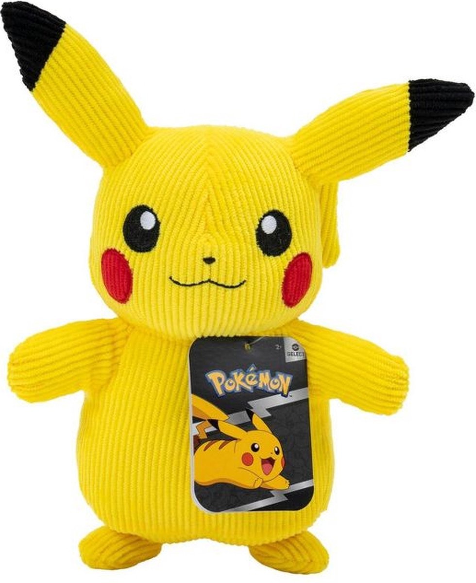 Pokémon Corduroy Pikachu Plush (20 cm)