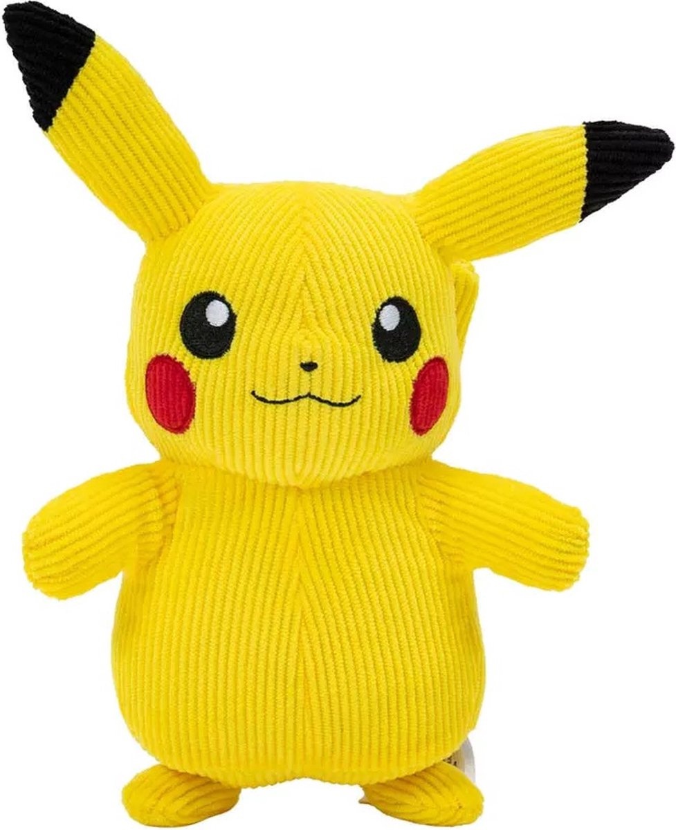Pokémon Corduroy Pikachu Plüsch (20 cm)