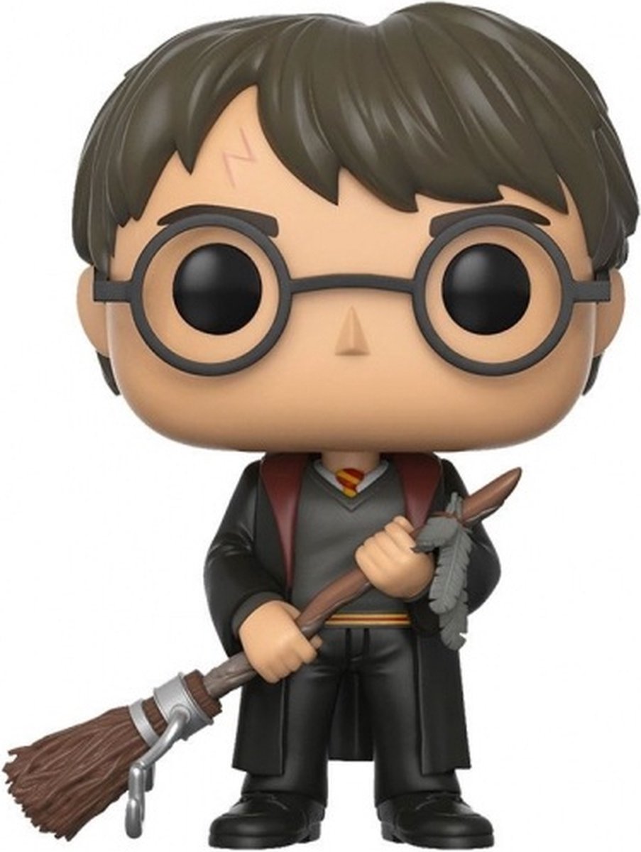 Pop Harry Potter: Harry with Firebolt & Feather Funko Pop #51