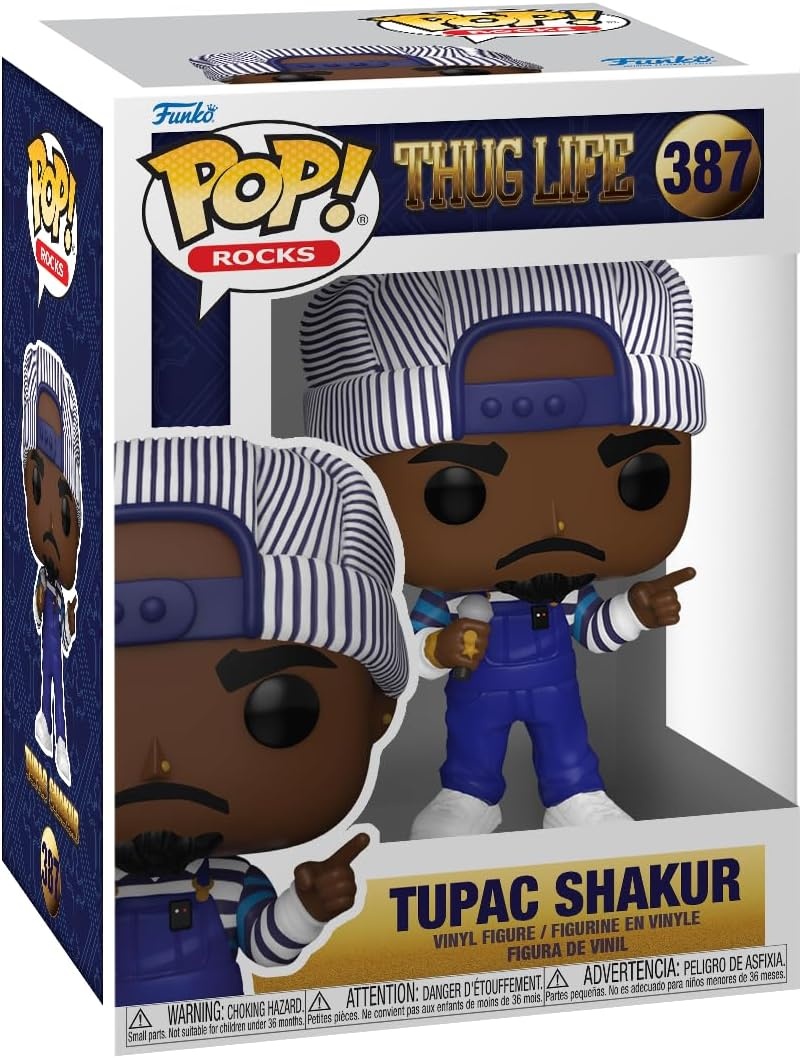 Pop Rocks: Tupac - Tupac 90's Funko Pop #387