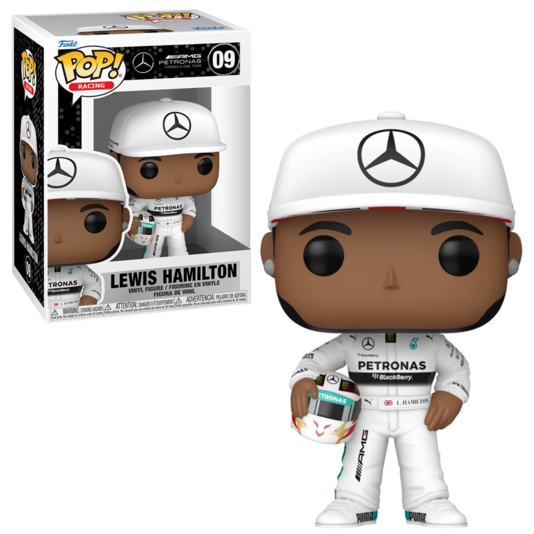 Pop Racing: Lewis Hamilton with Helm Funko Pop #09