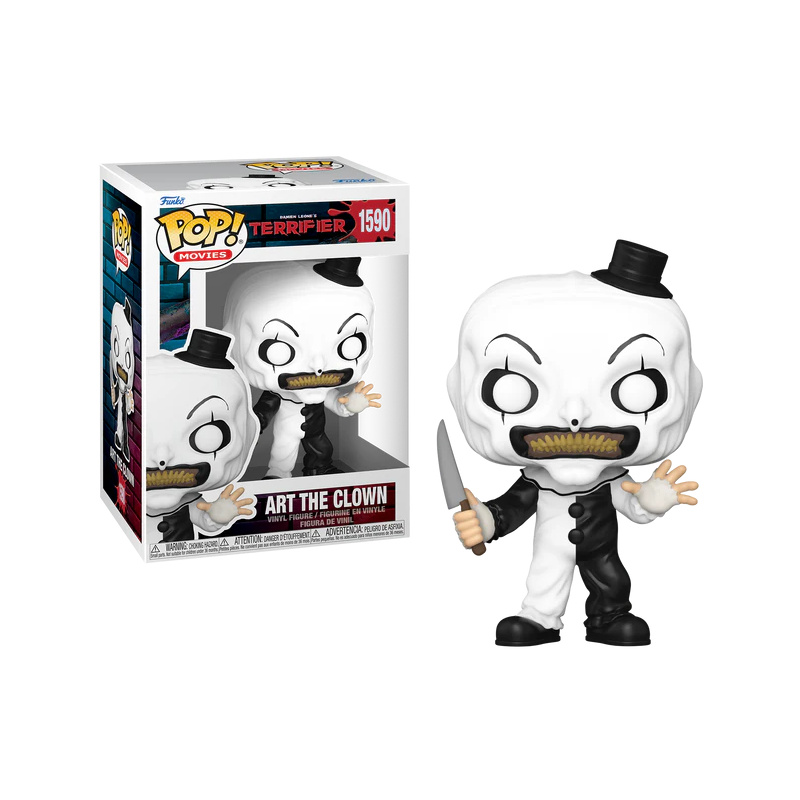 Pop Movies: Terrifier - Art the Clown Funko Pop #1590