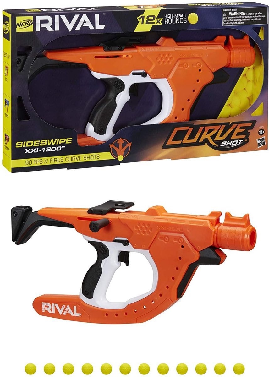 NERF Rival Curve Shot Sideswipe XXL