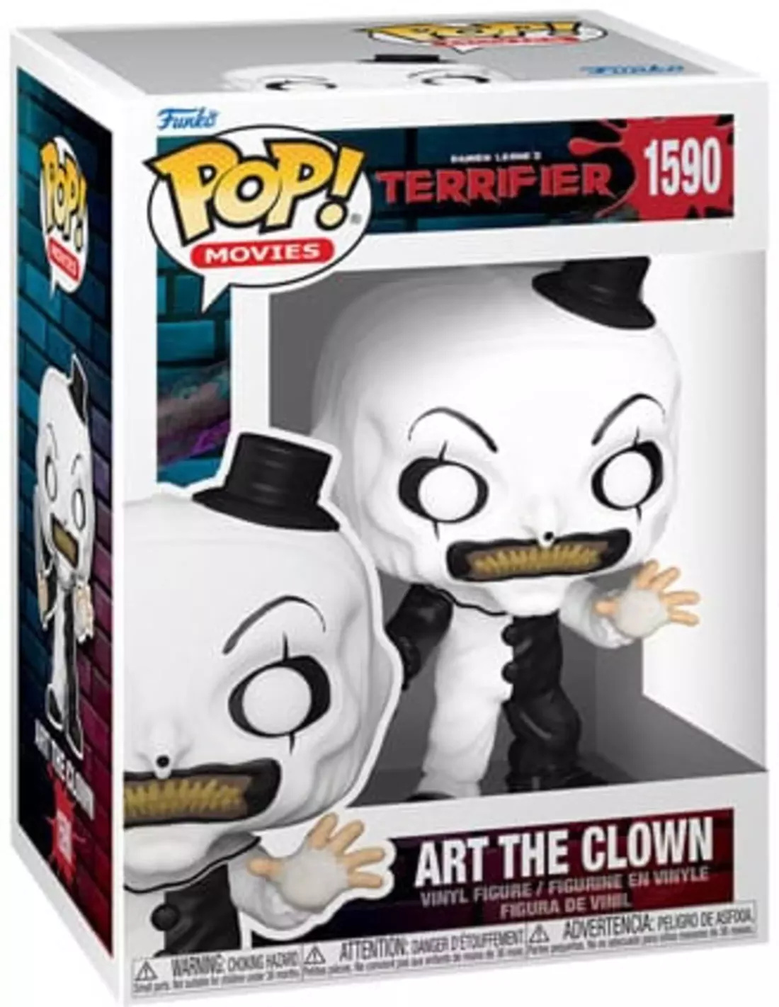 Pop Movies: Terrifier - Art the Clown Funko Pop #1590