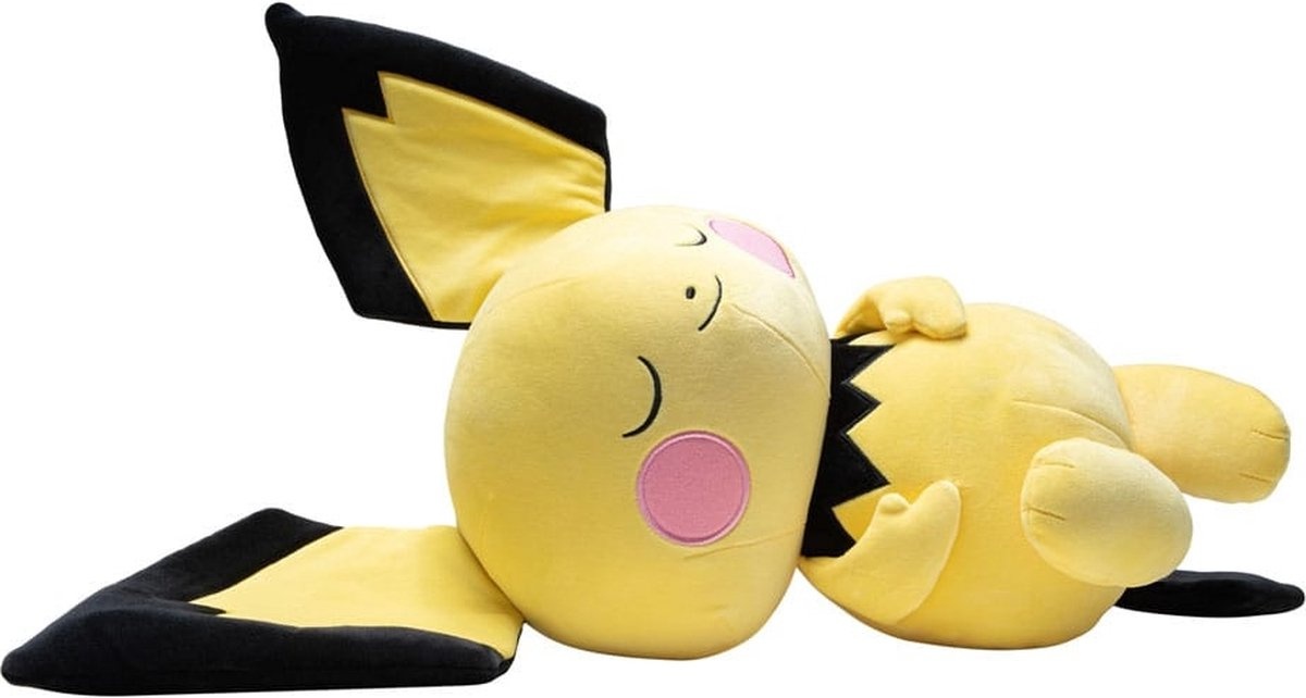 Pokémon Schlafender Pichu Plüschfigur (45 cm)