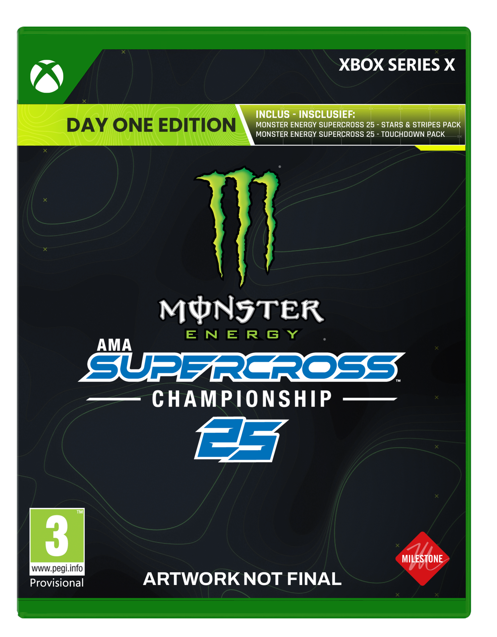 Monster Energy Supercross 25 Day One Edition + Pre-Order Bonus - Xbox Series X