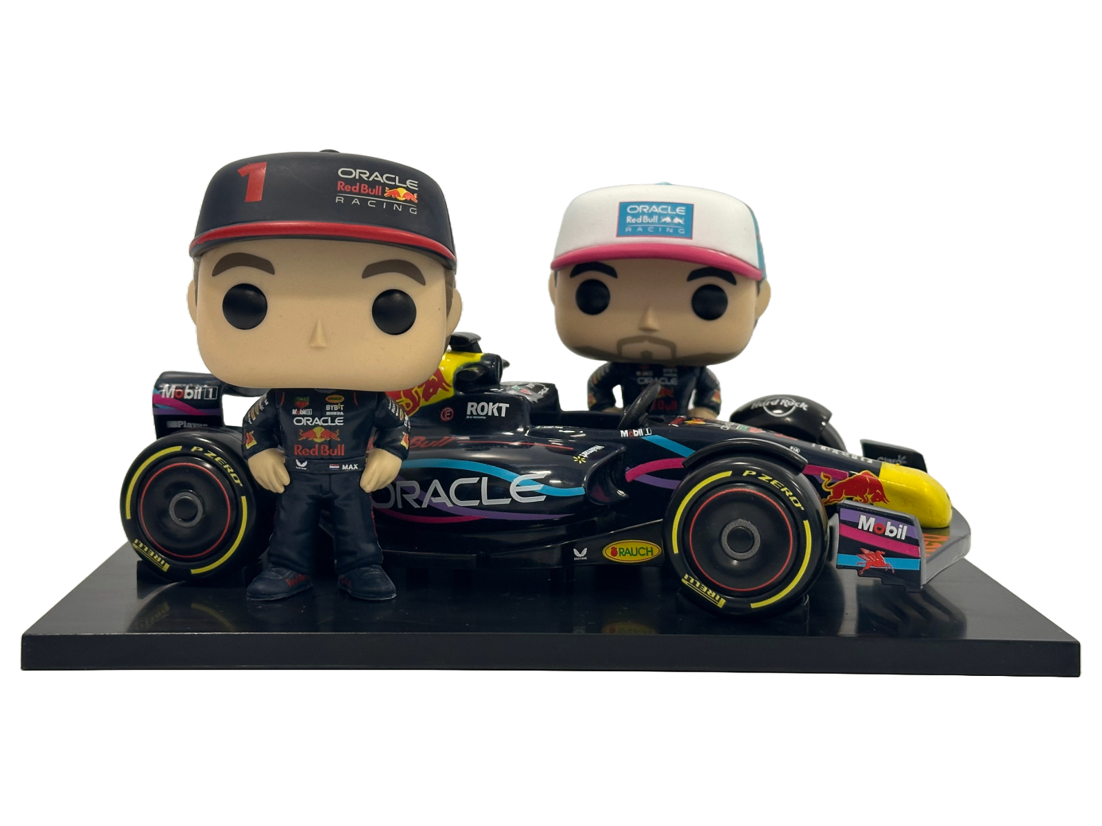 Pop Moment: Oracle Red Bull Racing Team - Max Verstappen & Sergio Perez Funko Pop #07