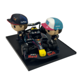 Pop Moment: Oracle Red Bull Racing Team - Max Verstappen & Sergio Perez Funko Pop #07