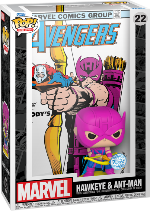 Pop Comic Cover: Marvel - Avengers Hawkeye and Ant Man (Special Edition) Funko Pop #22