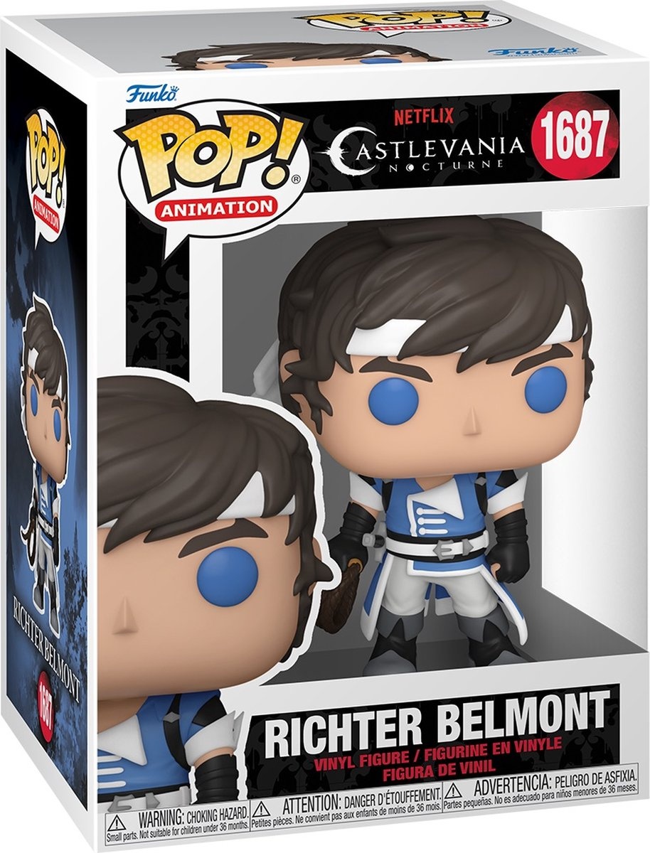 Pop Animation: Castlevania Nocturne - Richter Belmont Funko Pop #1687