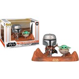 Pop Moment: Star Wars: The Mandalorian - The Mandalorian with The Child Funko Pop #390