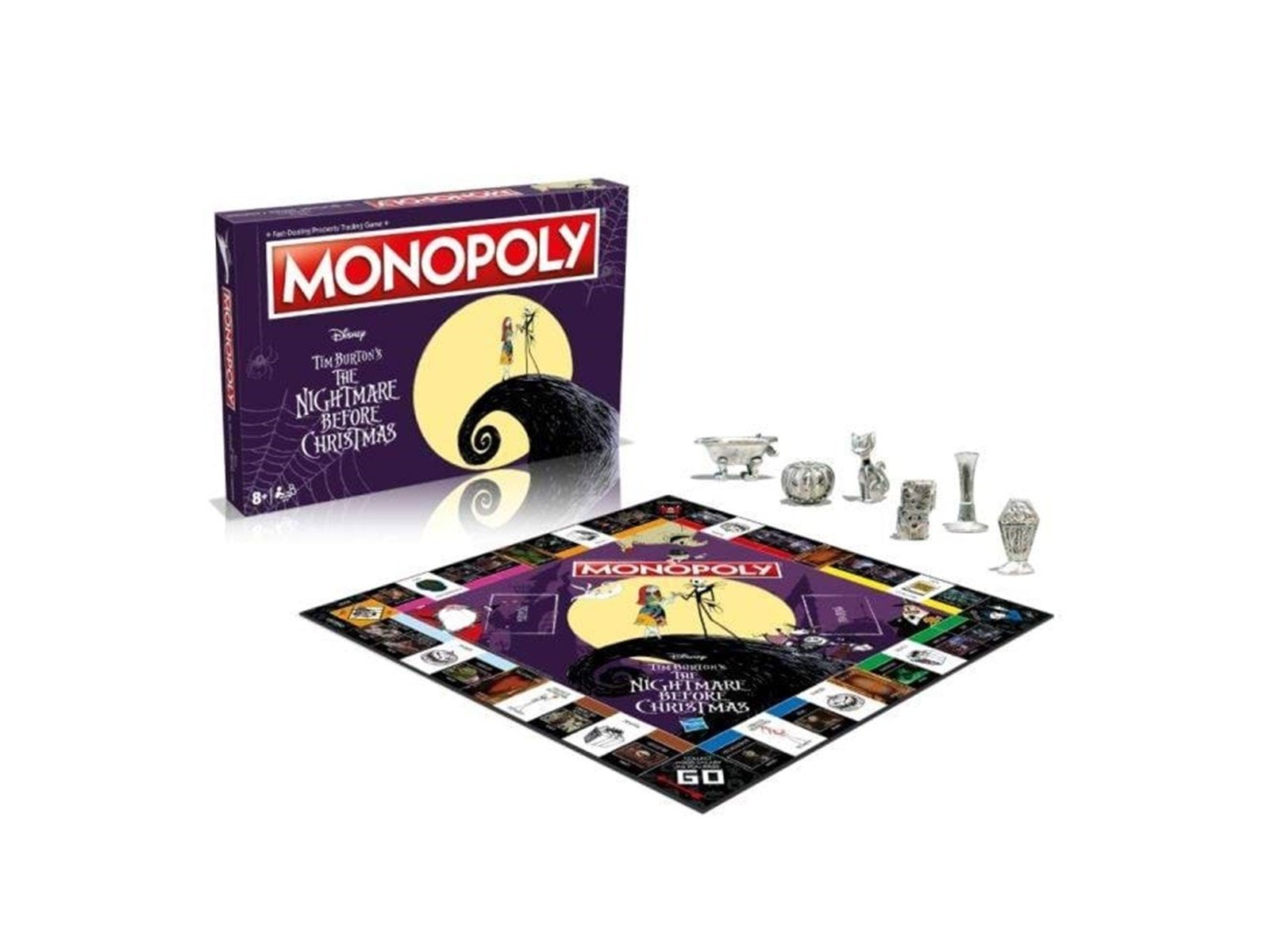 Monopoly Nightmare Before Christmas Edition 2024 (Engelstalig)