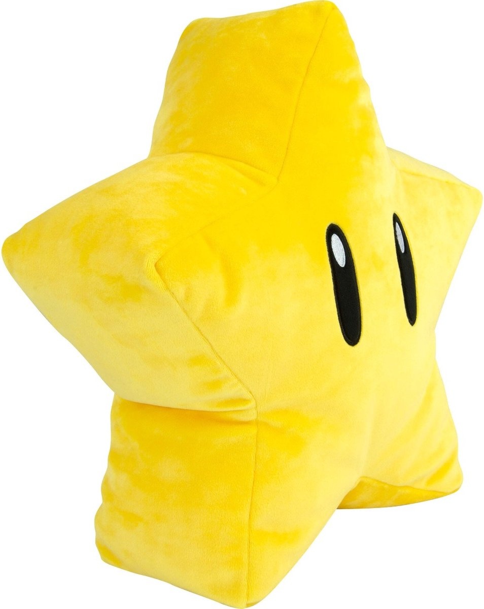 Super Mario Super Star Mega Plush Toy (30 cm)