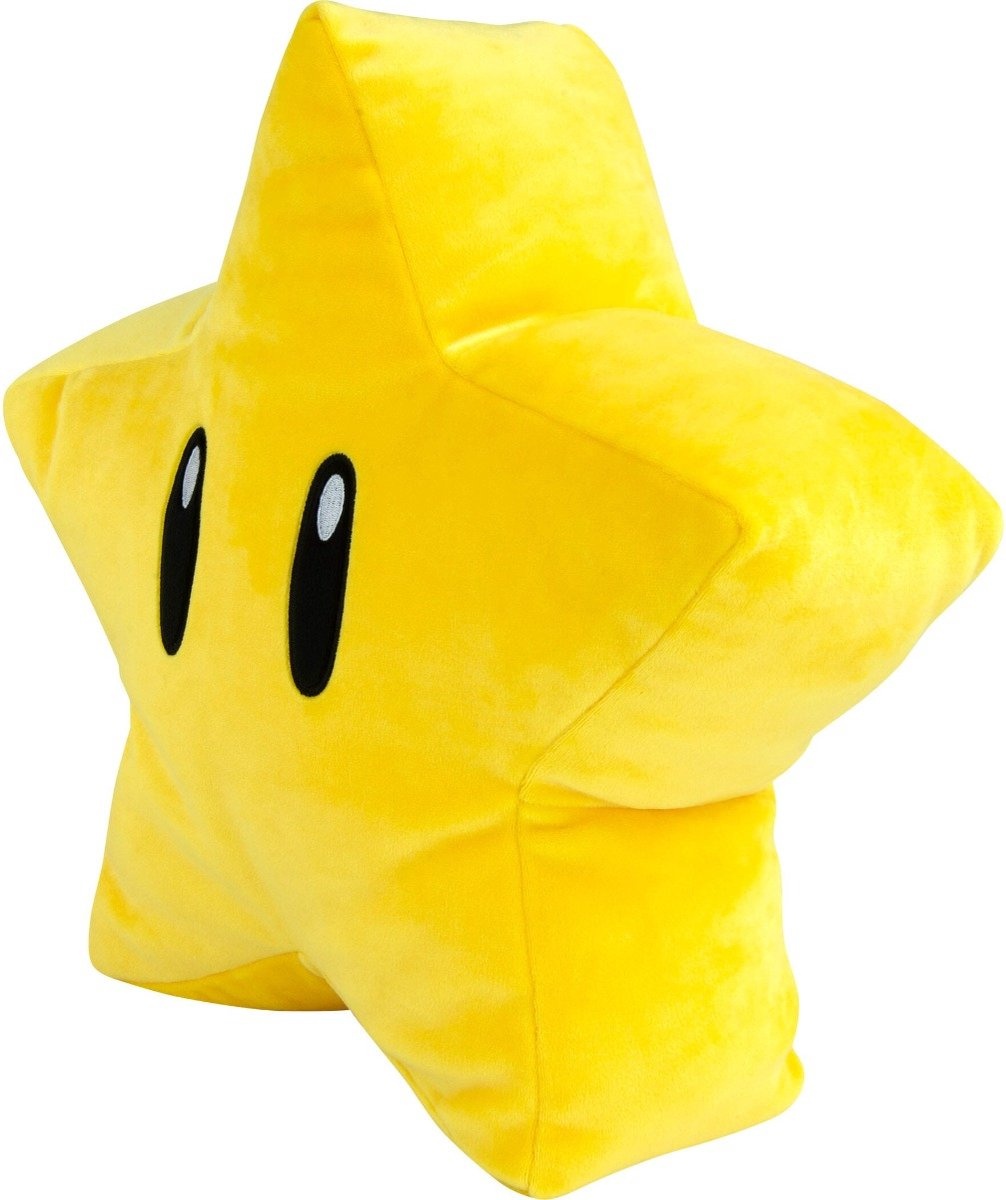 Super Mario Super Star Mega Plush Toy (30 cm)