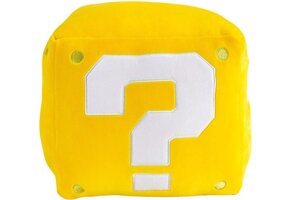Super Mario Question Block Mega Pluche Knuffel (38 cm)