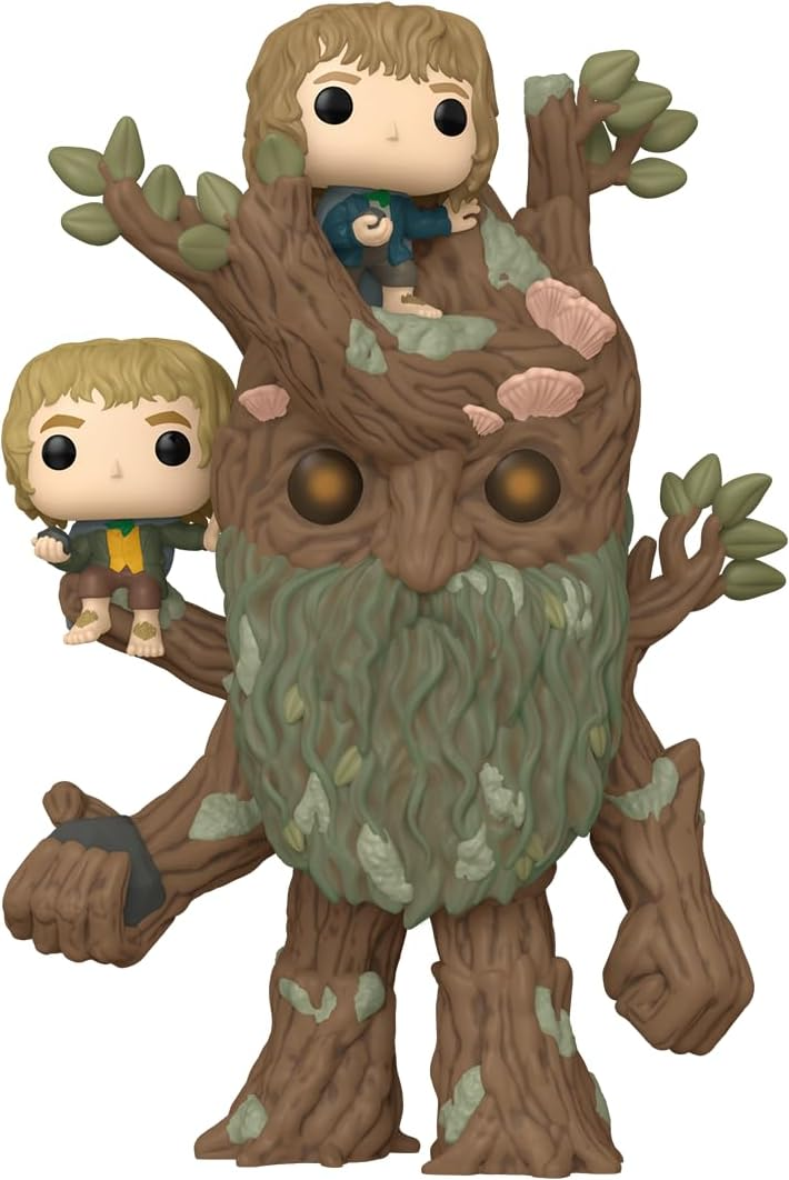 Pop Movies Super: The Lord of the Rings - Treebeard with Merry & Pippin Funko Pop #1579