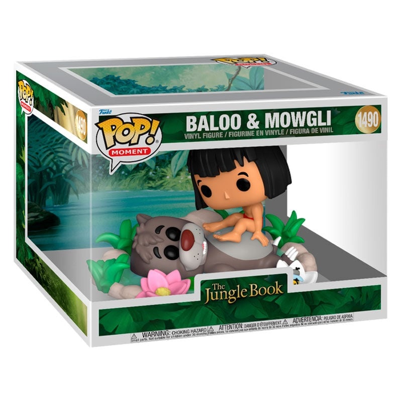 Pop Moment: The Jungle Book - Baloo & Mowgli Funko Pop # 1490