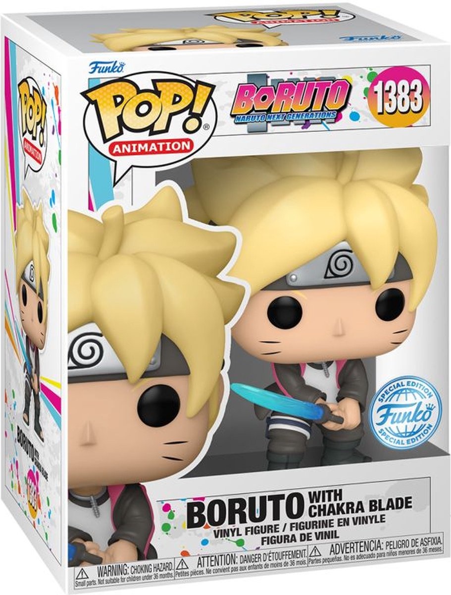 Pop Animation: Boruto Naruto Next Generations - Boruto With Chakra Blade Funko Pop #1383