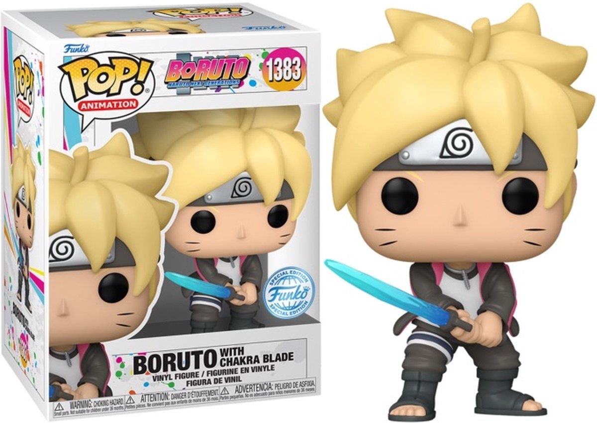 Pop Animation: Boruto Naruto Next Generations - Boruto With Chakra Blade Funko Pop #1383