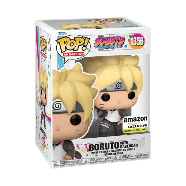 Pop Animation: Boruto Naruto Next Generations - Boruto With Rasengan (Glow in the Dark) Funko Pop #1356