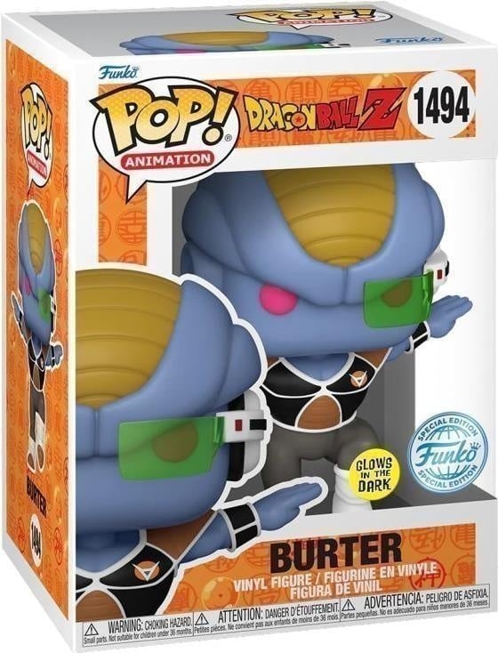Pop Animation: Dragon Ball Z - Burter (Glow in the Dark) Funko Pop #1494