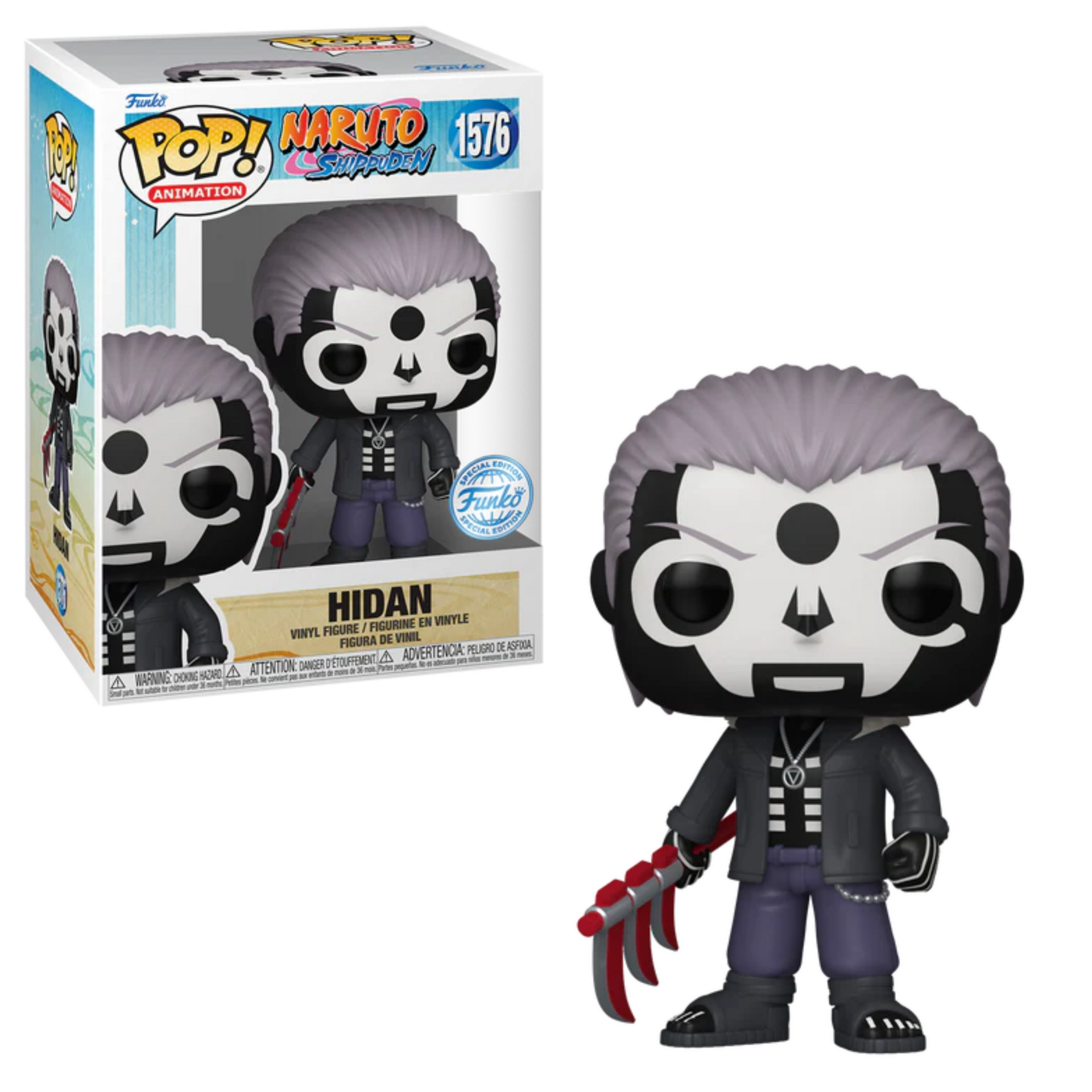 Pop Animation: Naruto Shippuden - Hidan With Jacket (Special Edition) Funko Pop #1576