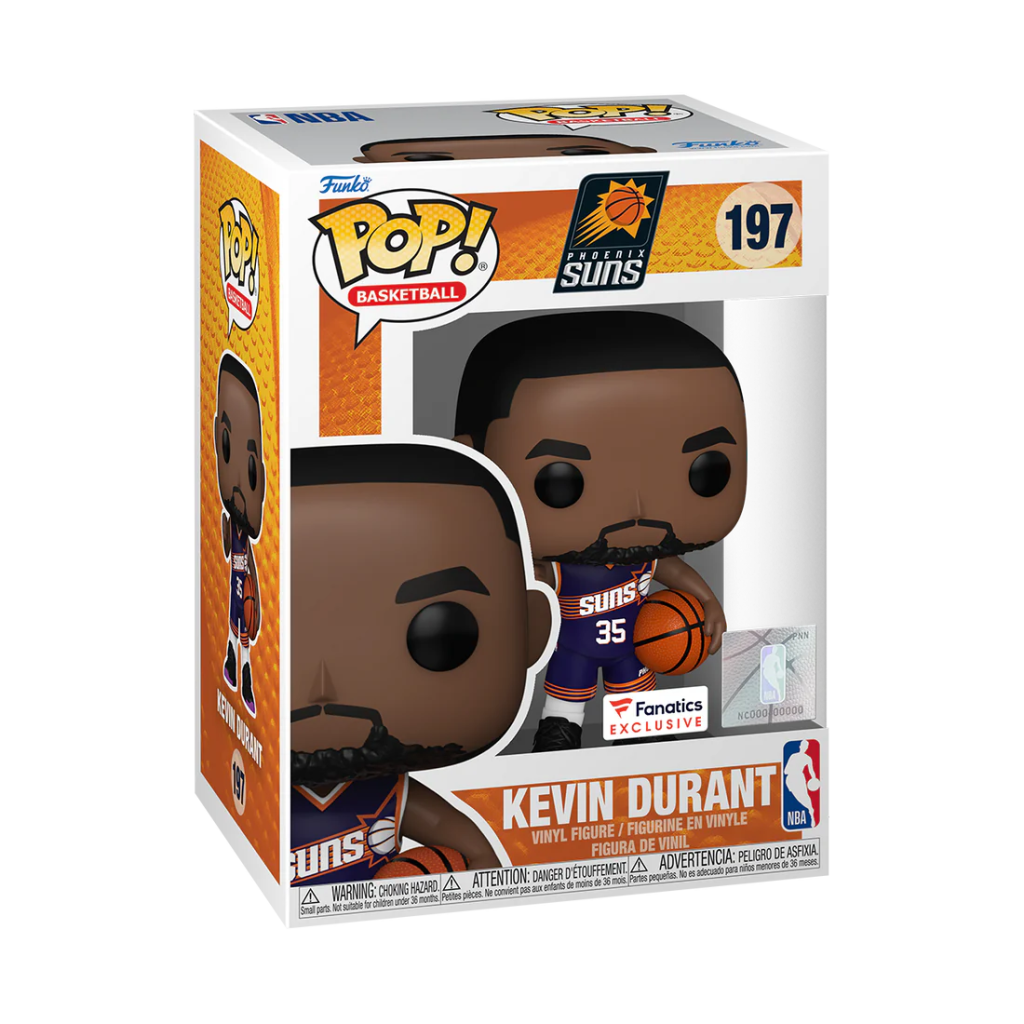 Pop Basketball: Phoenix Suns - Kevin Durant Funko Pop #197