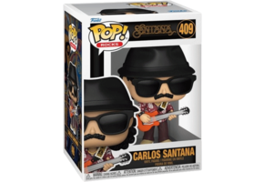 Pop Rocks: Santana - Carlos Santana Funko Pop #409