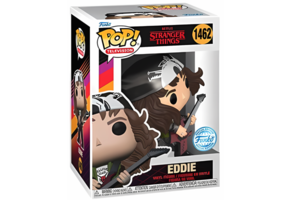 Pop Television: Stranger Things - Eddie With Guitar (Metallic) Funko Pop  #1462