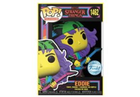 Pop Television: Stranger Things - Eddie With Guitar (Blacklight) Funko Pop  #1462