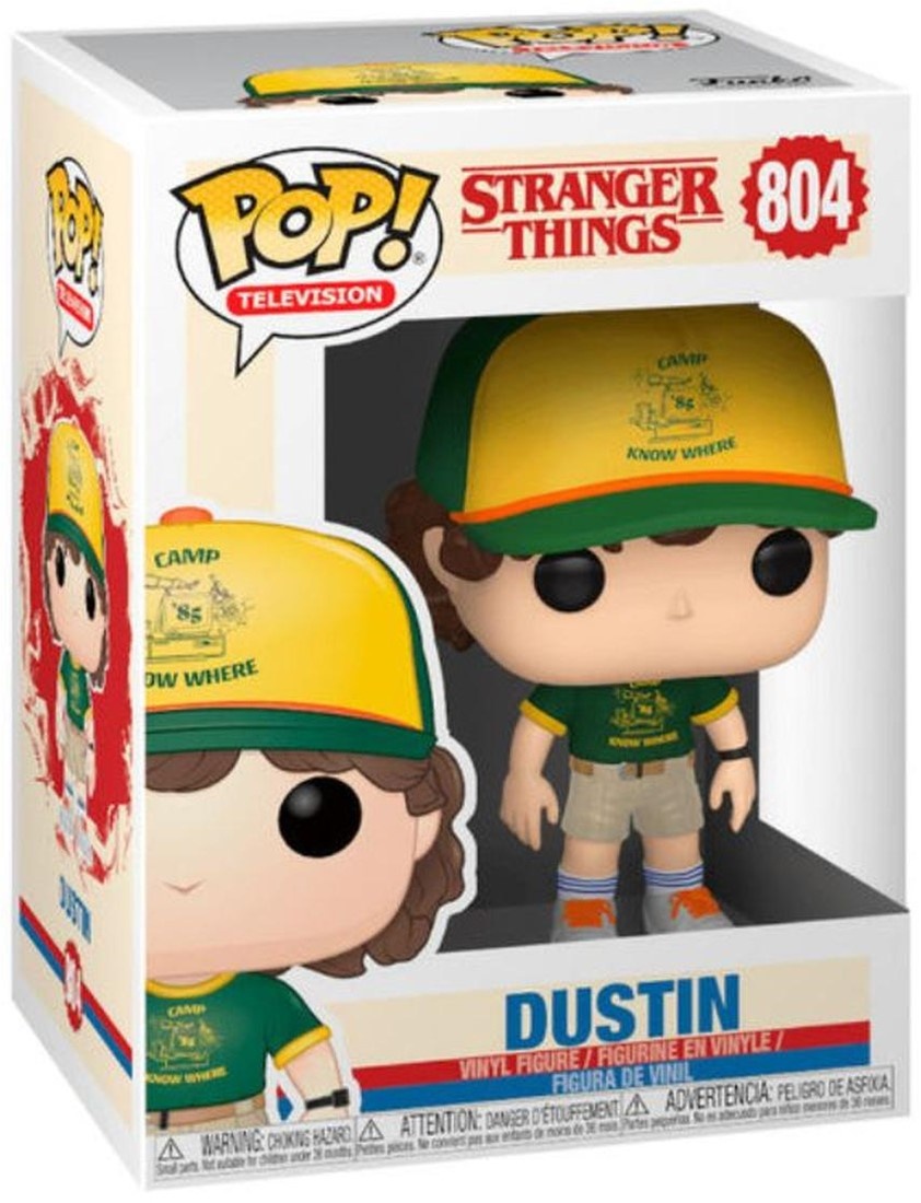 Pop Television: Stranger Things - Dustin (At Camp) Funko Pop #804