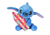 Stitch with Surfboard Pluche Knuffel (25 cm)