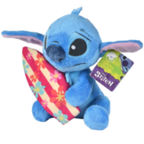 Stitch mit Surfbrett Plüschfigur (25 cm)